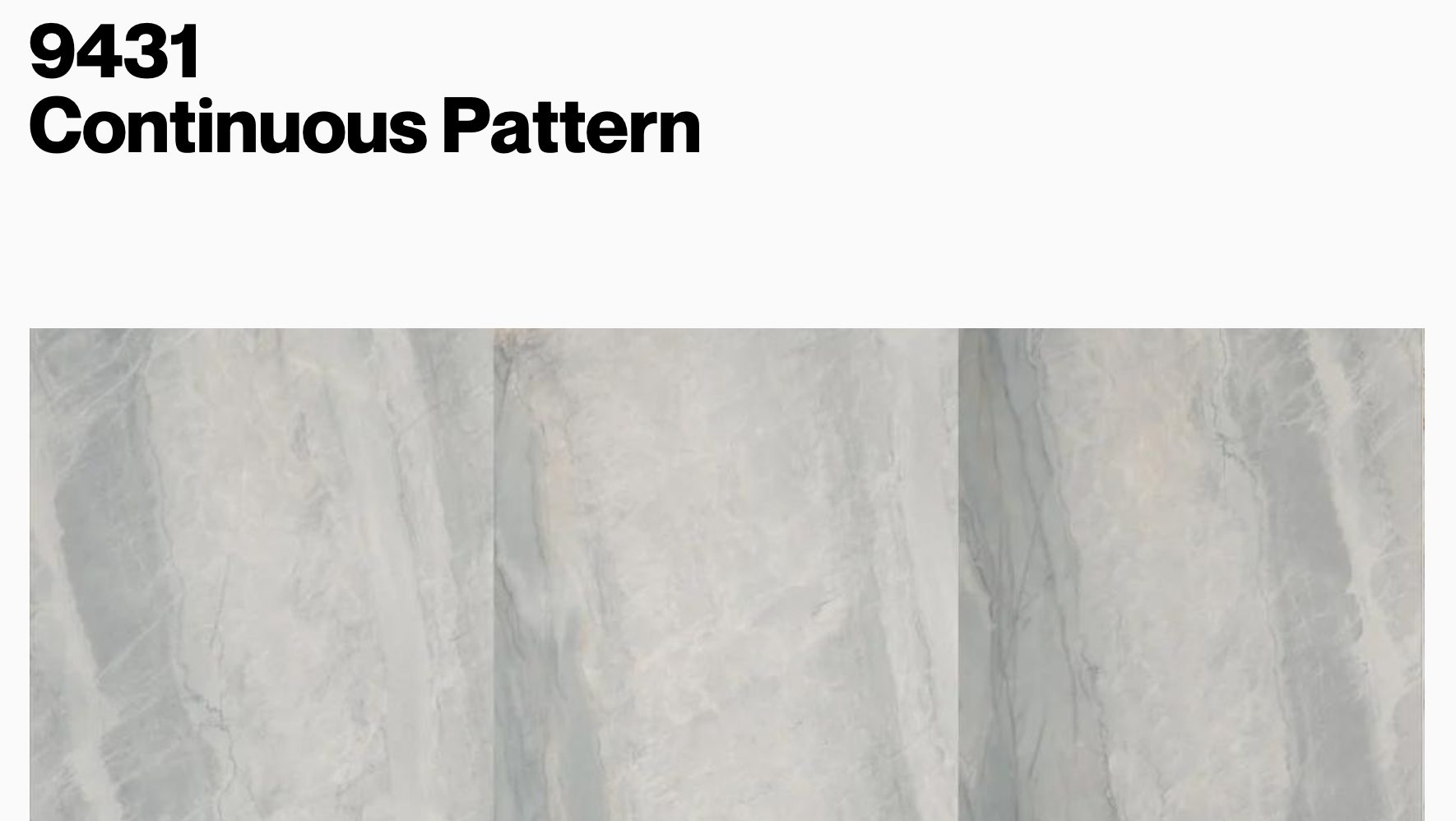 Light grey continuous pattern marble with subtle, soft flowing veining. — eco wall panel finish, Vireo Homes