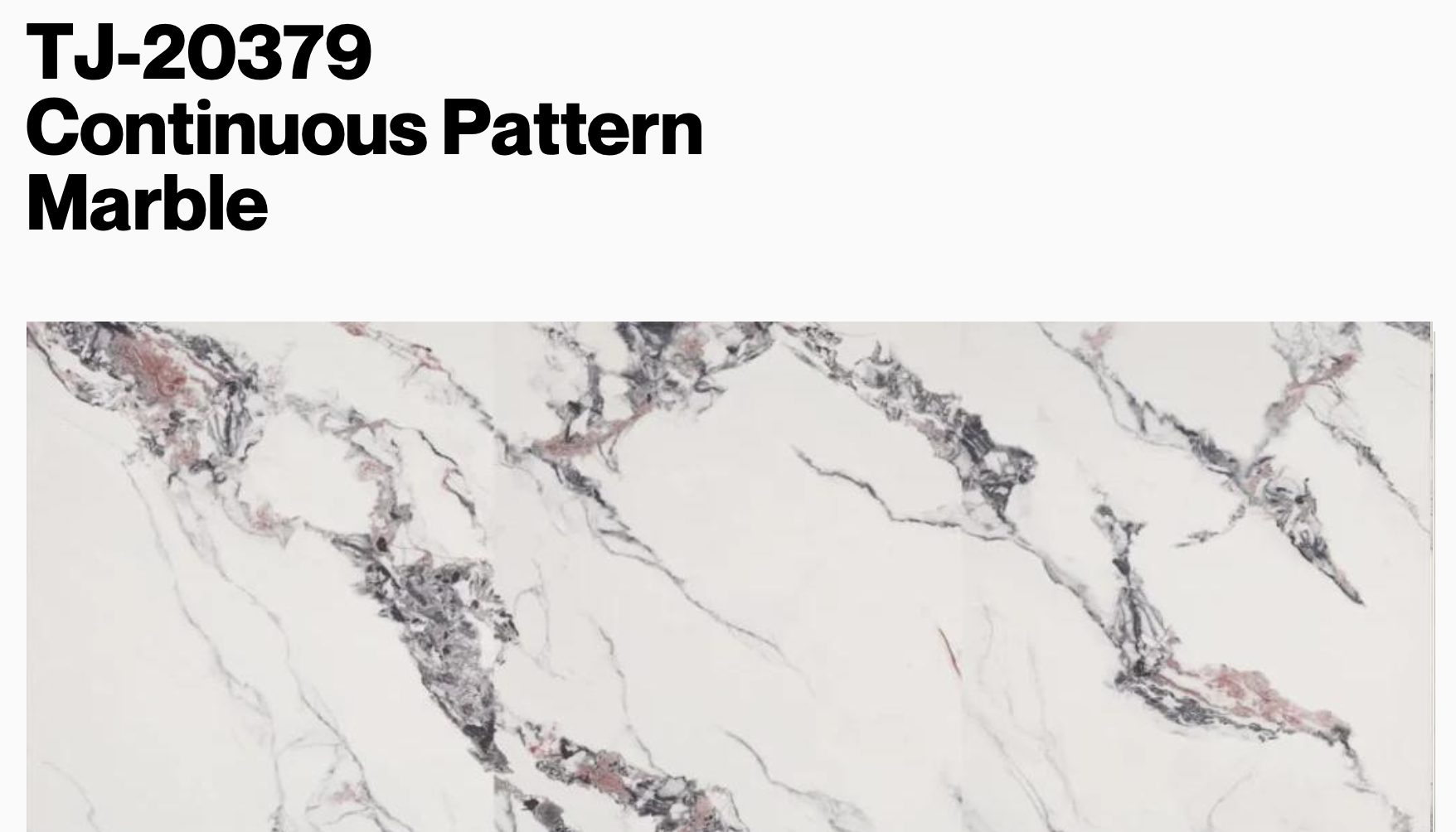 White continuous pattern marble with distinct, angular dark grey and — eco wall panel finish, Vireo Homes