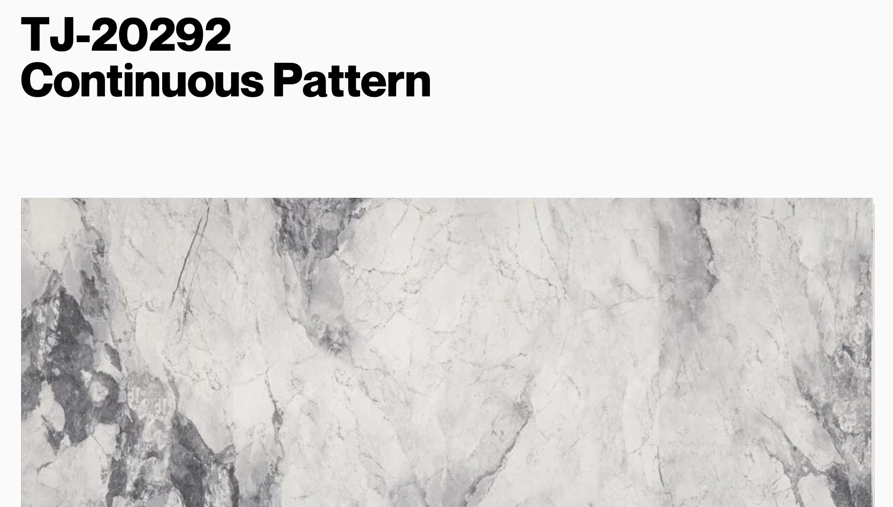 Subtle white and light gray continuous pattern marble-look surface, — eco wall panel finish, Vireo Homes