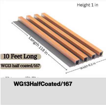Fluted eco wall panel finish — Vireo Homes interior wall panels
