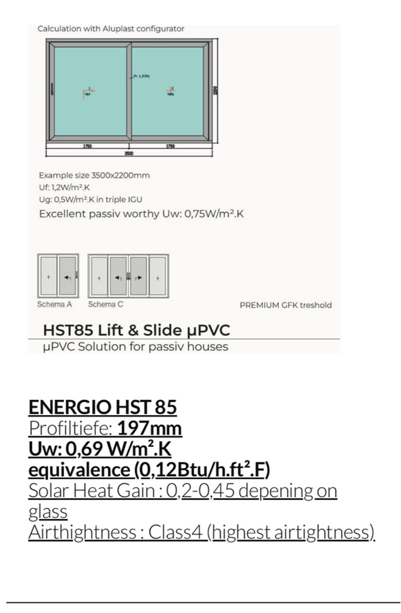 Triple-glazed ENERGIO lift-and-slide patio door — Vireo Homes