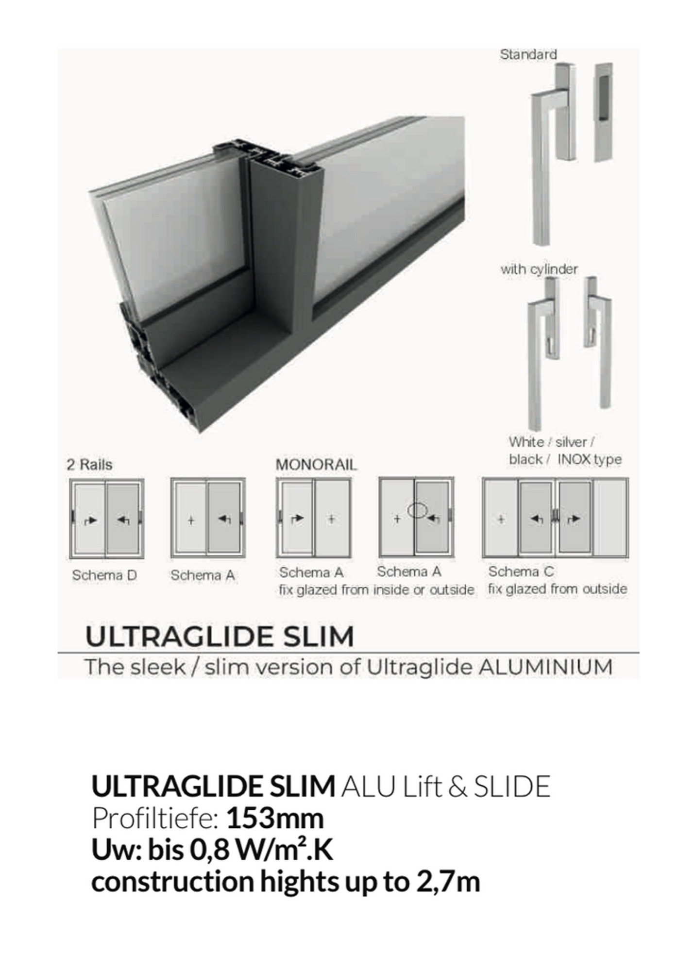 Aluminum lift-and-slide patio door — large spans — Vireo Homes Toronto