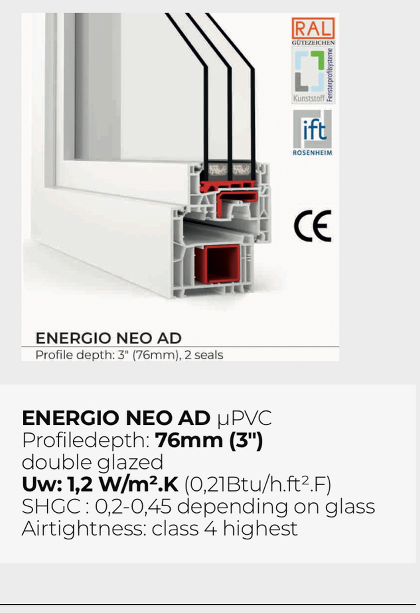 uPVC high-performance window configuration — Vireo Homes Toronto